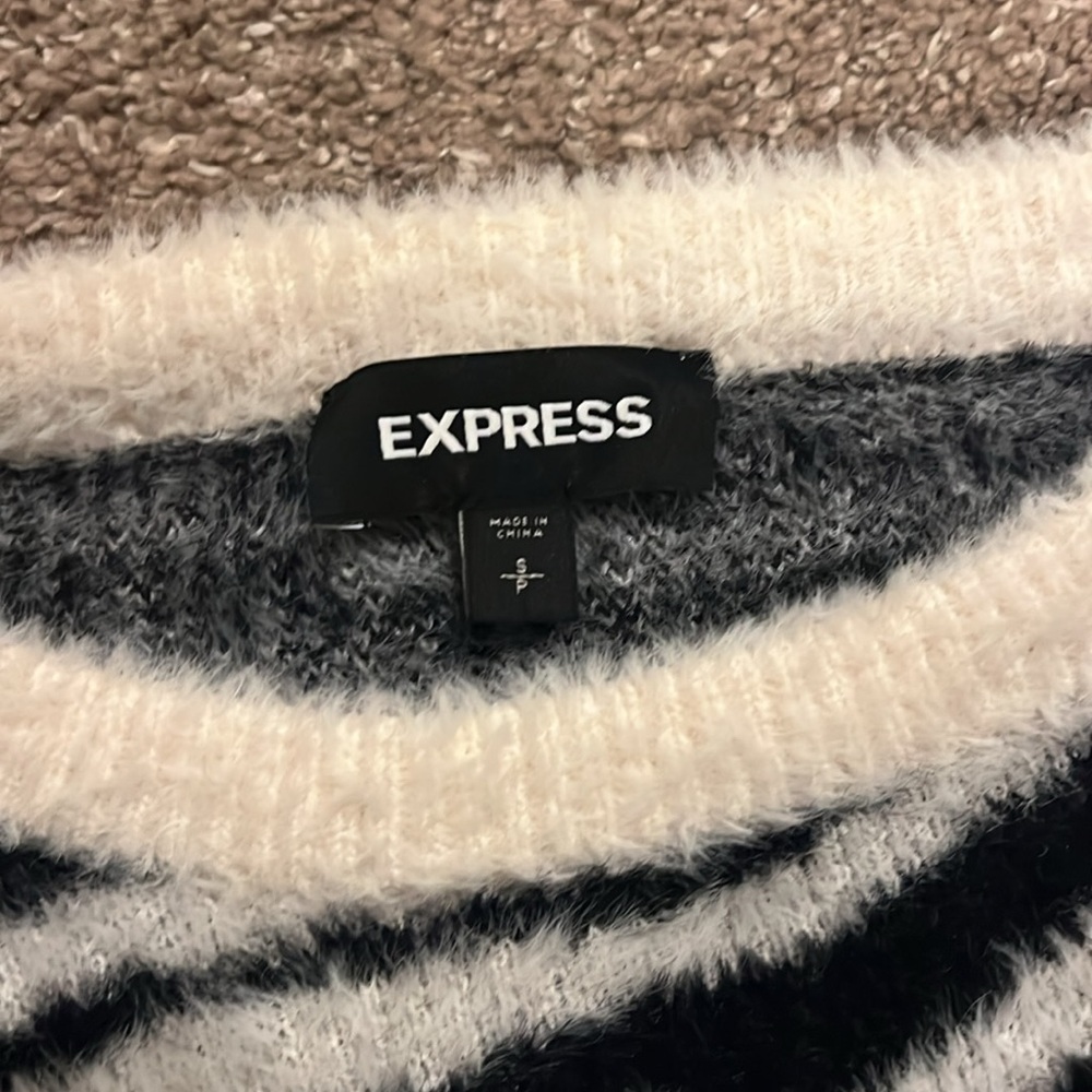 Express Zebra Sweater - Picture 2 of 3